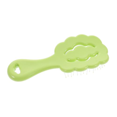 FOYTOKI Kids Entwirrungsbürste Cartoon Massagebürste Für Schmerzfreies Entwirren Von Lockigem Und Dickem Haar Tragbare Haarbürste Hellgrün Für Junge Mädchen Für Nasses Und von FOYTOKI