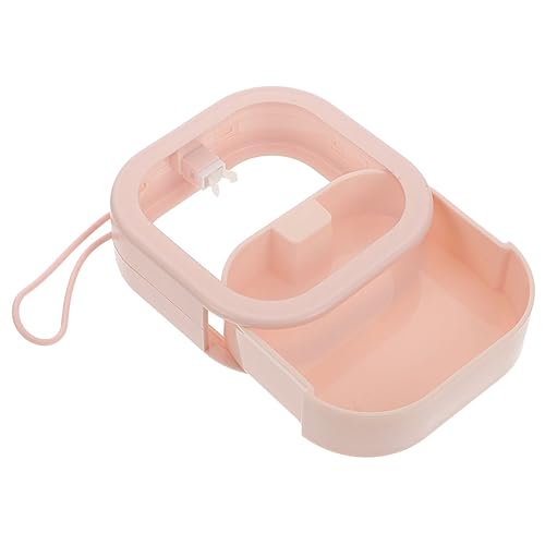 FOYTOKI Kompakter Haarband-Organizer Tragbare Aufbewahrungsbox Aus Abs Und TPE Mit Deckel Für Haargummis Und Haarschmuck Wandmontage Platzsparend Und Vielseitig Erhältlich Rosa FOYTOKI Kompakter Haarband-Organizer Tragbare Aufbewahrungsbox Aus Abs Und TPE Mit Deckel Für Haargummis Und Haarschmuck Wandmontage Platzsparend Und Vielseitig Erhältlich Rosa von FOYTOKI