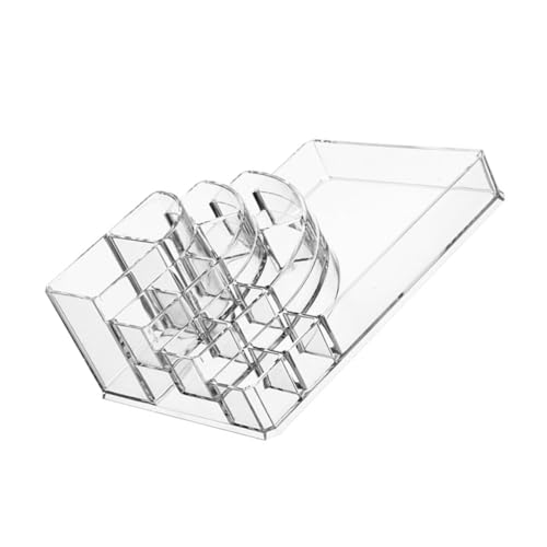 FOYTOKI Kosmetik Aufbewahrungsbox Aus Acryl Schreibtisch-organizer Praktische Aufbewahrungsplatte Für Make-up Und Kleinigkeiten Modische Aufbewahrungsbox Für Täglichen Gebrauch von FOYTOKI
