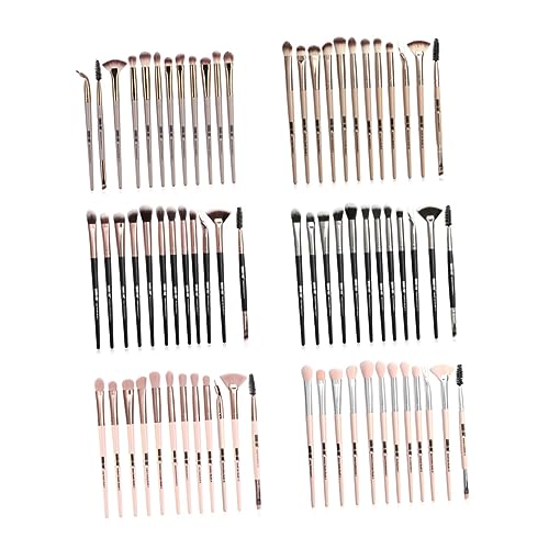 FOYTOKI Kosmetikpinsel Set Teiligem Make-up-pinsel Puder Und Lidschattenpinsel Hochwertige Kunstfaserborsten Und Stabile Kunststoffgriffe Für Damen Und Mädchen von FOYTOKI