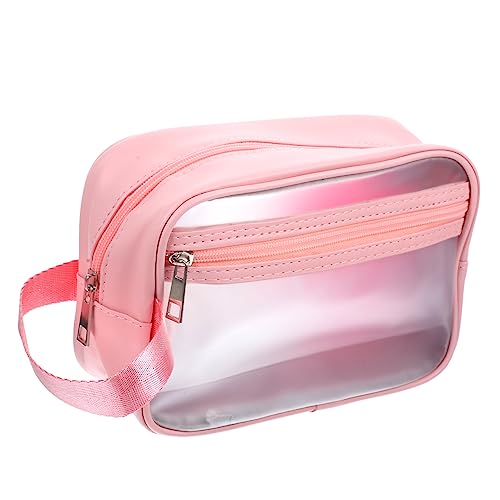 FOYTOKI Kosmetiktasche für Damen Große Durchsichtige Make Up Tasche Tragbare Kulturbeutel für Reisen Nass Trocken Trennung für Schwimmbad und Strand FOYTOKI Kosmetiktasche für Damen Große Durchsichtige Make Up Tasche Tragbare Kulturbeutel für Reisen Nass Trocken Trennung für Schwimmbad und Strand von FOYTOKI