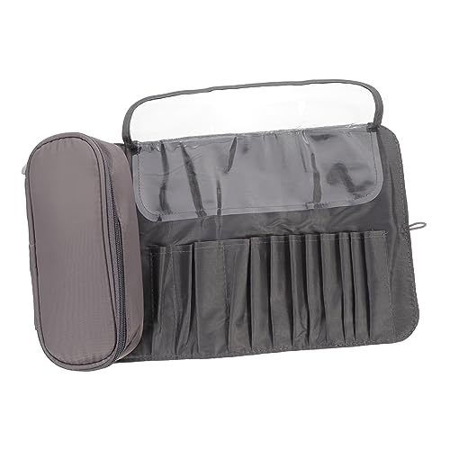 FOYTOKI Kosmetische Organizer Faltbare Make Up Pinsel Halter für Reisen Multifunktionale Aufbewahrungstasche für Toilettenartikel und Mehr von FOYTOKI