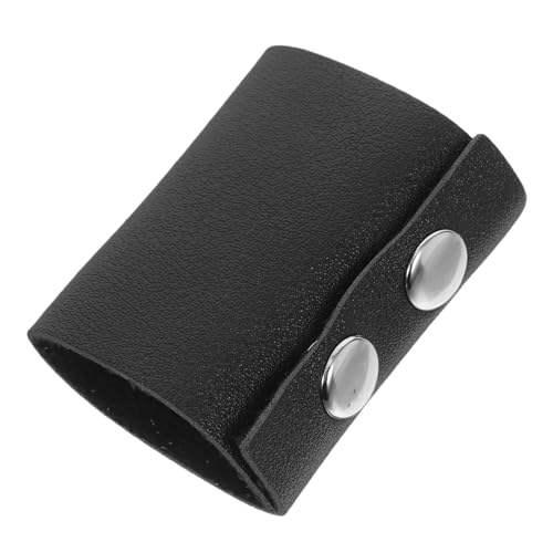 FOYTOKI Leder Pferdeschwanzhalter Für Mädchen Pferdeschwanz Haargummi Band Einfacher Kopfschmuck Mit Angenehmer Textur Aus Ledermaterialien von FOYTOKI