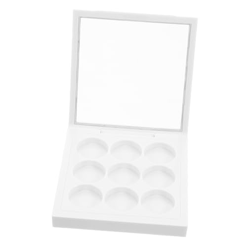 FOYTOKI Leere Lidschattenpalette Mit Fächern Lidschattenpfanne Für Diy-etui Make-up-organizer Reisebox Aufbewahrungsbehälter Für Kosmetik Und Pigmente von FOYTOKI