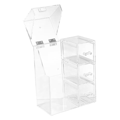 FOYTOKI Kosmetik Pinsel Aufbewahrungsbox Transparente Makeup Organizer Mit Deckel Hochwertiger Kosmetikbehälter Für Pinsel Und Accessoires Für Schminktische Und Badezimmer Platzsparend FOYTOKI Kosmetik Pinsel Aufbewahrungsbox Transparente Makeup Organizer Mit Deckel Hochwertiger Kosmetikbehälter Für Pinsel Und Accessoires Für Schminktische Und Badezimmer Platzsparend von FOYTOKI