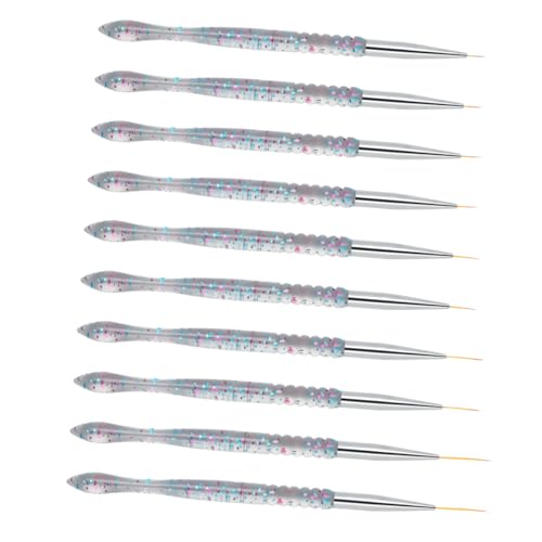 FOYTOKI Maniküre Werkzeug Set 10 Stifte Nailart Nägel Eyeliner Pinsel Stifte von FOYTOKI
