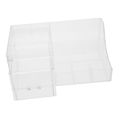 FOYTOKI Kosmetikpinselhalter 3 Abschnitte Make-up-Organizer Aufbewahrungsbox Schreibtisch-Organizer Stilvoll Und Funktional von FOYTOKI