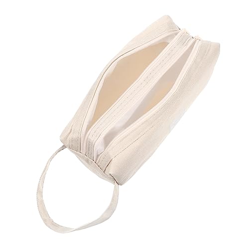 FOYTOKI Multifunktionaler Bleistiftbeutel aus Robustem Oxford Tragbarer Organizer für Schule und Großvolumig mit Doppeltem Reißverschluss für Stifte und Zubehör von FOYTOKI