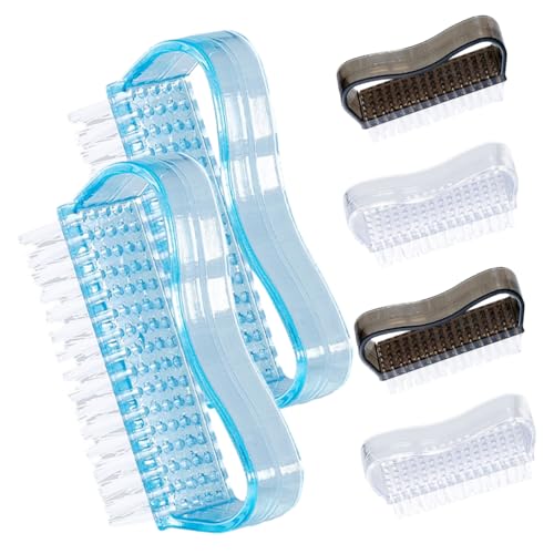 FOYTOKI Nagelkunst-reinigungsbürsten Bürste Für Nägel Nagelbürsten Set Fingernagelbürsten Für Änner Und Frauen Transparente Bürsten Und Für Effektive Nagelpflege Und Reinigung FOYTOKI Nagelkunst-reinigungsbürsten Bürste Für Nägel Nagelbürsten Set Fingernagelbürsten Für Änner Und Frauen Transparente Bürsten Und Für Effektive Nagelpflege Und Reinigung von FOYTOKI