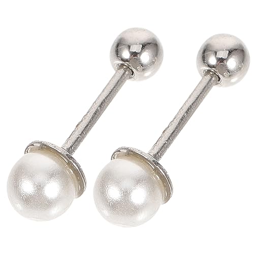 FOYTOKI Perlenohrringe Damen Süßwasser Knorpelohrstecker Tragus Ohrstecker Elegant Einfach für Alltag Arbeit Reise von FOYTOKI