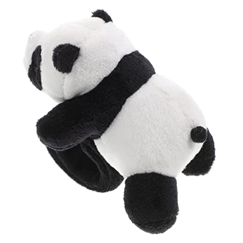 FOYTOKI Plüsch Panda Schnapparmband Robustes Slap Armband für Perfektes Partygeschenk für Halloween Weihnachten Ostern Tiermotiv Langlebig und Farbenfroh von FOYTOKI