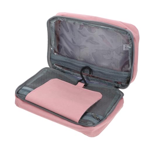 FOYTOKI Reise Kulturbeutel Make Up Organizer Make Up Tasche Für Frauen Reise Make Up Taschen Kosmetiktasche Tragbare Make Up Tasche Kleine Make Up Tasche Outdoor Make Up Taschen von FOYTOKI