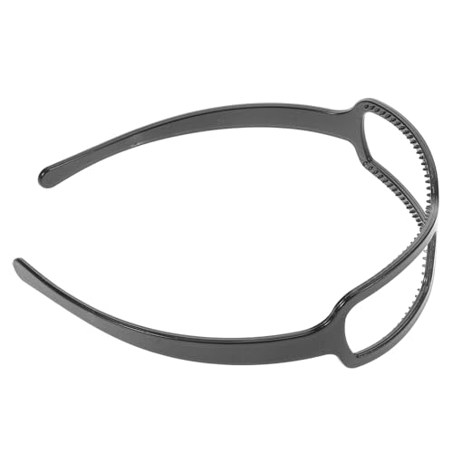 FOYTOKI Sonnenbrillen stirnband Damen Kunststoff Haarreif Leicht Elastisch Brillenform Modisch Alltag Make up Spa Zubehör von FOYTOKI