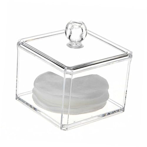 FOYTOKI Transparente Mini Acryl Aufbewahrungsbox für Kosmetik Make Up Organizer Robust Langlebig Vielseitig für Lippenstifte Pinsel Parfum Schminktisch Geeignet von FOYTOKI