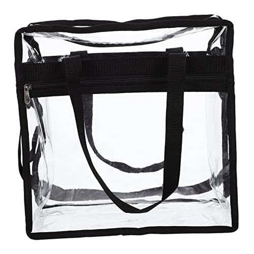 FOYTOKI Transparente Pvc Tasche Transparente Tasche Tragbare Umhängetasche Multifunktionale Transparente Tasche Praktische Transparente Geldbörsen Für Damen Praktische Umhängetasche von FOYTOKI