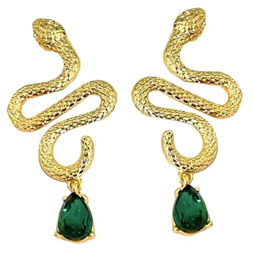 FOYTOKI Vintage Schlangen Ohrstecker Damen Ear Studs Leicht Schmuck Mit Quasten Modisch Für Alltag Geburtstag Geschenk FOYTOKI Vintage Schlangen Ohrstecker Damen Ear Studs Leicht Schmuck Mit Quasten Modisch Für Alltag Geburtstag Geschenk von FOYTOKI
