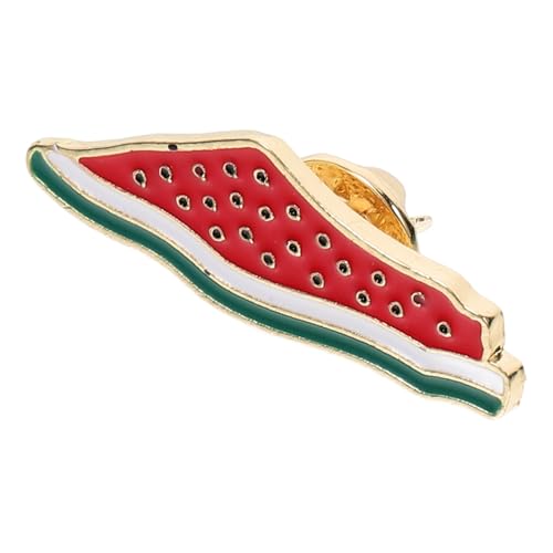 FOYTOKI Wassermelonen Brosche Stilvolle Kompakte Brosche für Damen als zu Geburtstag Hochzeit und Valentinstag Einzigartiges Accessoire mit Feiner Verarbeitung von FOYTOKI