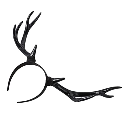 FOYTOKI Weihnachts-mischung Geweih Haarreif Für Festlichkeiten Charmantes Accessoire Für Cosplay Und Partys von FOYTOKI