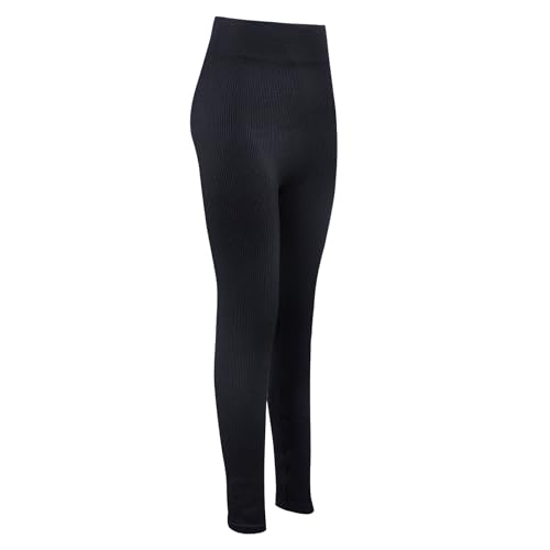 FP DE POWER FLOWER Damen Nahtlose Baumwoll-Leggings Lange Hosen Yogahosen Workout-Leggings (M-L, XJ519) von FP DE POWER FLOWER