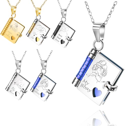 FPFNFSVI Personalisierte Liebesbrief-Halskette mit Namen, Text und Fotos. Geschenk aus Edelstahl, perfekt für Kinder, Partner, Geburtstage und Jahrestage FPFNFSVI Personalisierte Liebesbrief-Halskette mit Namen, Text und Fotos. Geschenk aus Edelstahl, perfekt für Kinder, Partner, Geburtstage und Jahrestage von FPFNFSVI