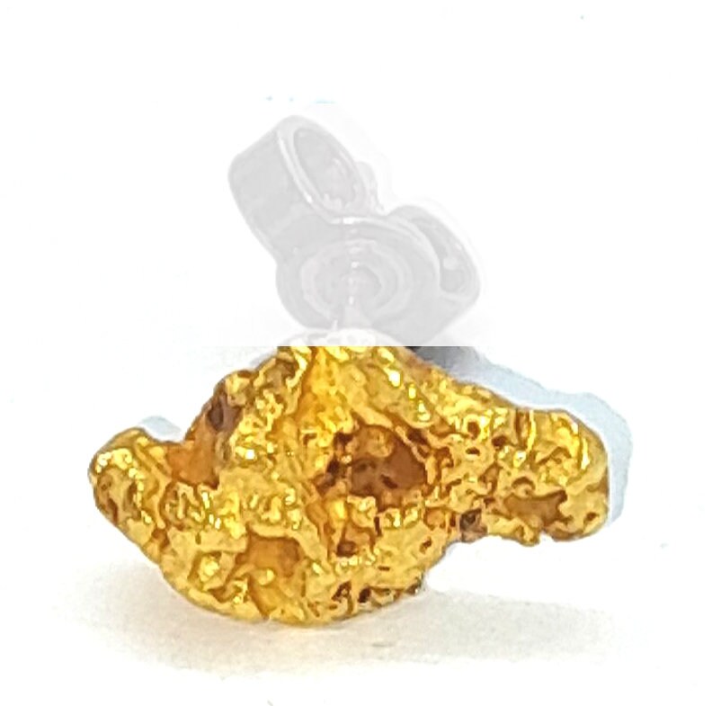 Gold Nugget Ohrstecker Gold Nugget Ohrstecker von FPIdeenfabrik