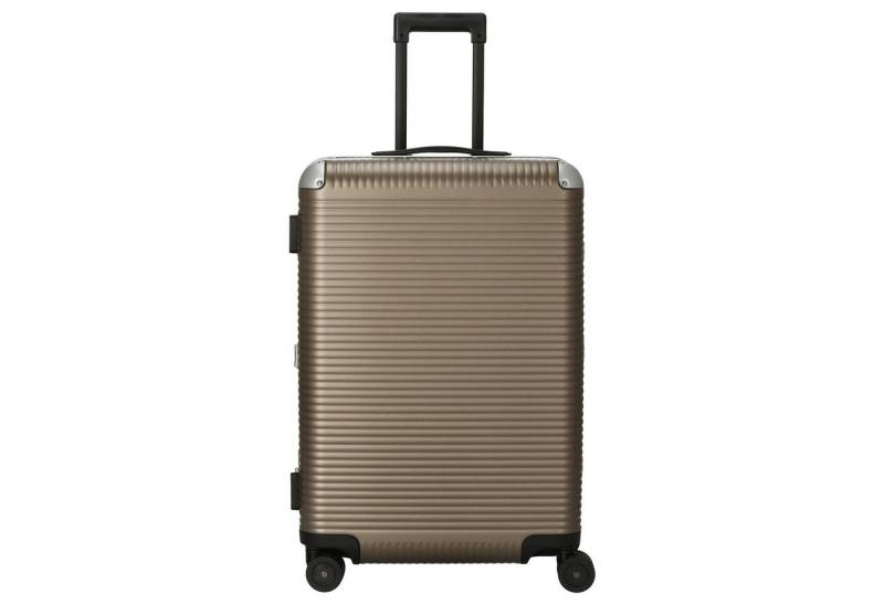 FPM Koffer Milano Bank Light Spinner 68 - 4-Rollen-Trolley 68 cm (matt almond) von FPM