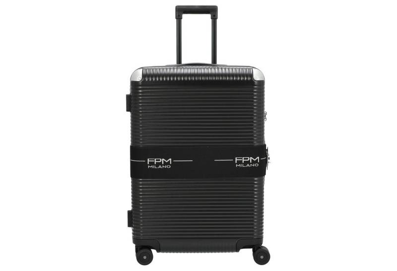 FPM Koffer Milano Bank Zip Deluxe Spinner 68 - 4-Rollen-Trolley M 68 cm (eclipse, 4 Rollen Rollen von FPM