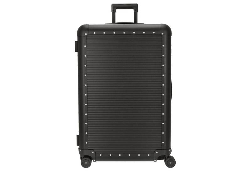 FPM Koffer Milano Bank aluminum Spinner 76 - 4-Rollen-Trolley 75 cm (caviar, 4 Rollen Rollen von FPM