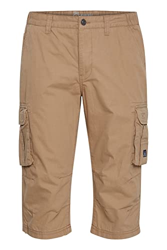 FQ1924 FQArino Herren Cargo Shorts Bermuda Kurze Hose mit Gürtelschlaufen Regular Fit, Größe:L, Farbe:Coriander (171113) von FQ1924