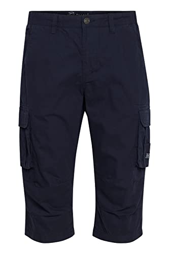 FQ1924 FQArino Herren Cargo Shorts Bermuda Kurze Hose mit Gürtelschlaufen Regular Fit, Größe:L, Farbe:Navy Blazer (193923) von FQ1924