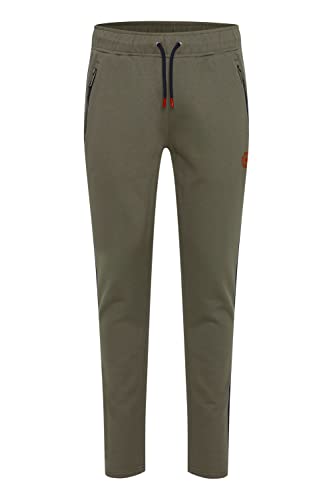 FQ1924 FQFenris Herren Sweatpants Jogginghose Sporthose elastischer Bund mit Kordeln Regular Fit, Größe:L, Farbe:Dusty Olive (180515) von FQ1924