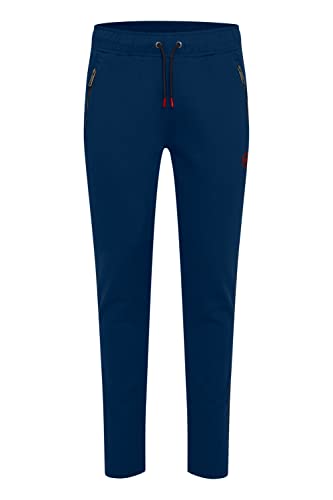 FQ1924 FQFenris Herren Sweatpants Jogginghose Sporthose elastischer Bund mit Kordeln Regular Fit, Größe:L, Farbe:Navy Peony (194029) von FQ1924