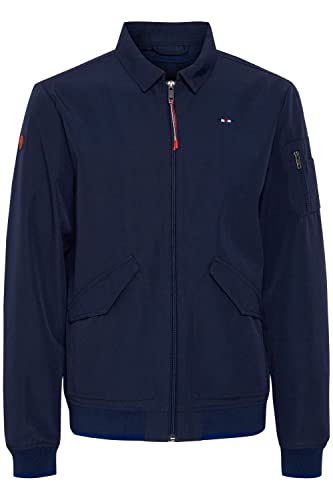 FQ1924 FQPeler Herren Übergangsjacke Herrenjacke Jacke leicht gefüttert mit Umschlagkragen, Größe:L, Farbe:Navy Blazer (193923) von FQ1924