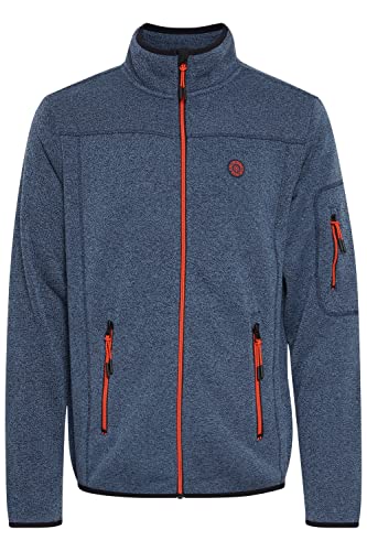 FQ1924 FQPentrus Herren Fleecejacke Sweatjacke Jacke mit hochabschließendem Kragen, Größe:M, Farbe:Navy Blazer (193923) von FQ1924