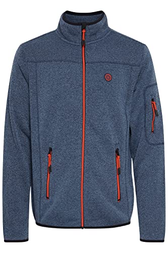 FQ1924 FQPentrus Herren Fleecejacke Sweatjacke Jacke mit hochabschließendem Kragen, Größe:XL, Farbe:Navy Blazer (193923) von FQ1924