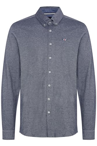 FQ1924 FQSteven Herren Hemd Freizeithemd Herrenhemd mit Kentkragen 100% Baumwolle Regular fit, Größe:XXL, Farbe:Salute (194011) von FQ1924