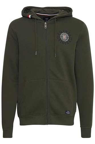 FQ1924 - FQWilliam Logo ziphoodie Sweat - Sweatshirt - 21900563, Größe:XXL, Farbe:Forest Night (190414) von FQ1924