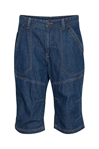 FQ1924 FQZamir Herren Chino Shorts Bermuda Kurze Hose mit Stretch Regular Fit, Größe:3XL, Farbe:Denim Middle Blue (200291) von FQ1924