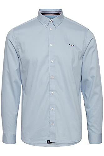FQ1924 Halvar Herren Freizeithemd Hemd aus 100% Baumwolle, Größe:XL, Farbe:Chambray Blue (154030) von FQ1924