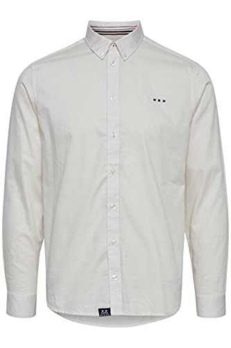 FQ1924 Halvar Herren Freizeithemd Hemd aus 100% Baumwolle, Größe:XL, Farbe:Cloud Dancer (114201) von FQ1924
