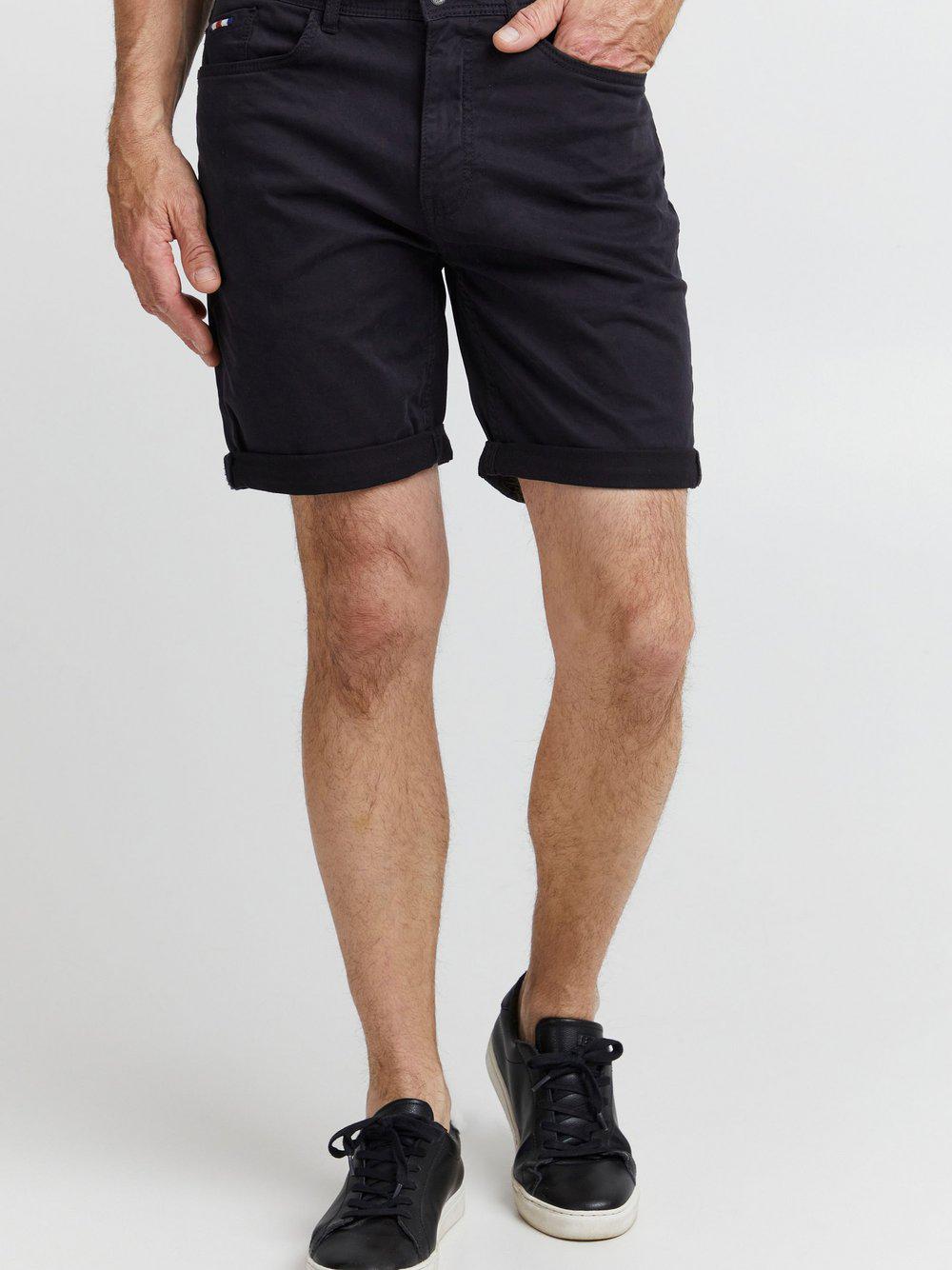 FQ1924 Jeansshorts Herren Baumwolle, schwarz von FQ1924