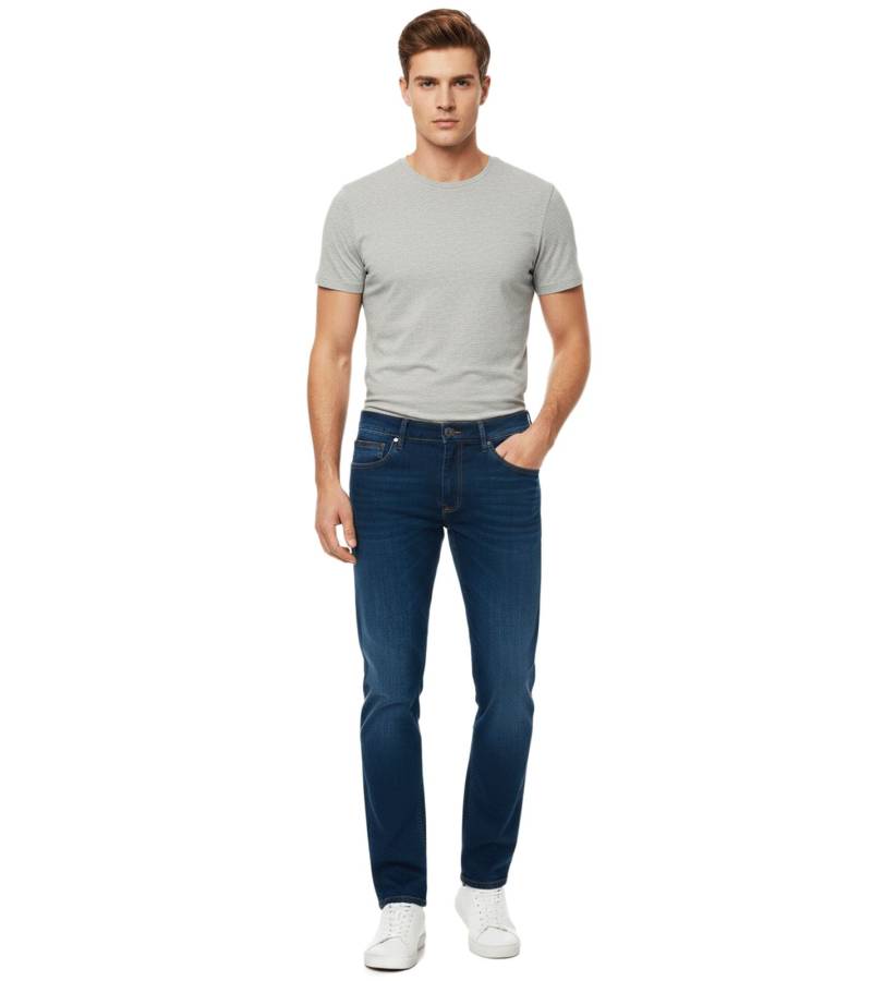 FQ1924 Juan Herren Jeans Regular-Fit Denim-Hose im 5-Pocket-Style Baumwoll-Hose 21900669 200292 Blau von FQ1924