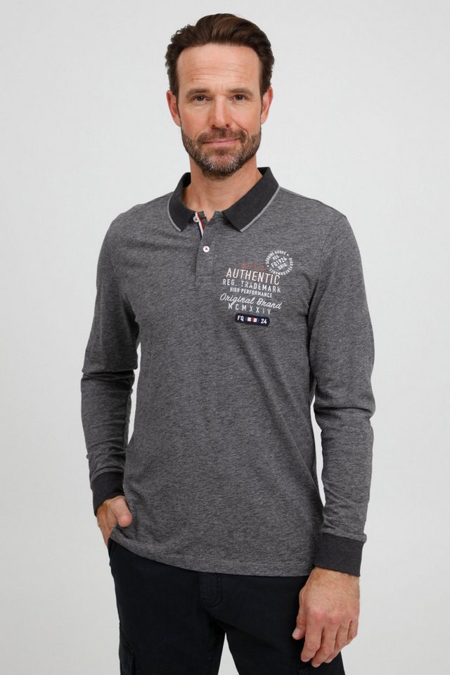 FQ1924 Langarmshirt FQPeder Modisches Langarmshirt mit Polokragen von FQ1924