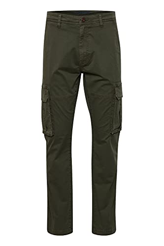 FQ1924 Logan Herren Cargohose Lange Hose aus Baumwolle mit Stretch-Anteil Regular Fit, Größe:XXL, Farbe:Deep Depths (190413) von FQ1924