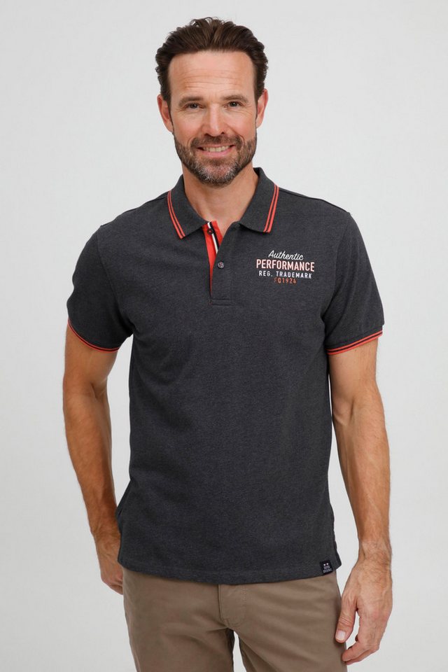 FQ1924 Poloshirt FQWiar Modisches Poloshirt mit Print von FQ1924