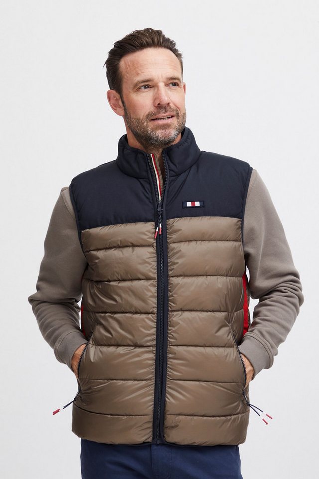 FQ1924 Steppweste FQVinncent 2 colour padded waistcoat 21900507 Modische Steppweste im Color Block Design FQ1924 Steppweste FQVinncent 2 colour padded waistcoat 21900507 Modische Steppweste im Color Block Design von FQ1924