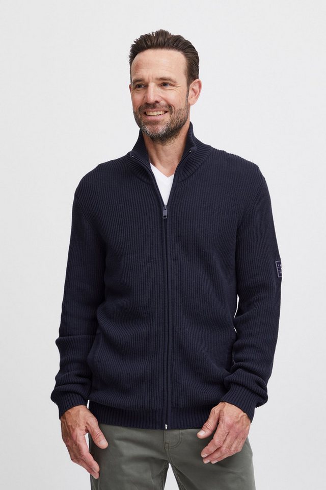 FQ1924 Strickjacke FQKyle ribbed texture cardigan 21900569 Klassischer Troyer von FQ1924