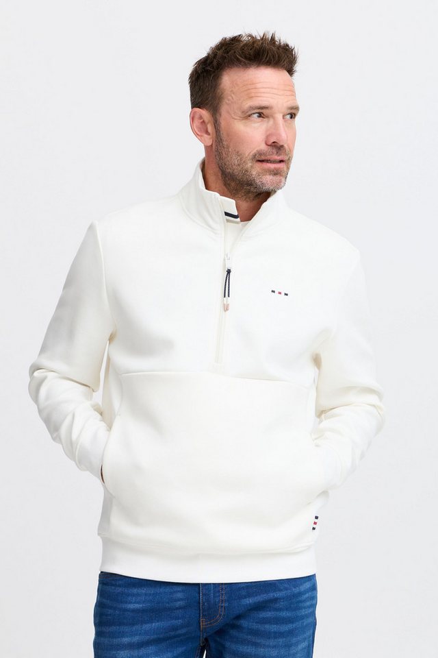 FQ1924 Sweatshirt FQWILLIAM zipneck sweatshirt Modischer Langarmpullover von FQ1924