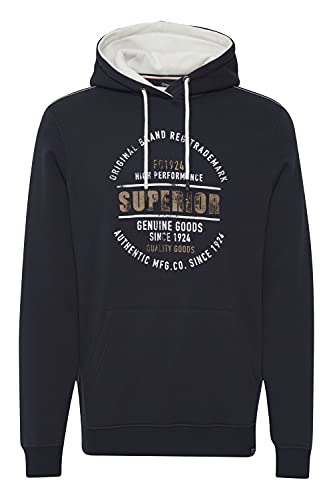 FQ1924 Thorin Herren Kapuzenpullover Hoodie Pullover mit Kapuze, Größe:M, Farbe:Navy Blazer (193923) von FQ1924