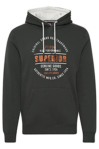 FQ1924 Thorin Herren Kapuzenpullover Hoodie Pullover mit Kapuze, Größe:XXL, Farbe:Deep Forest (196110) von FQ1924